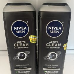 Nivea Men Body wash 2 for $8