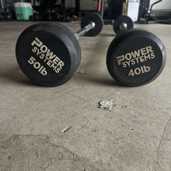 Power Systems barbell 45-50lb set