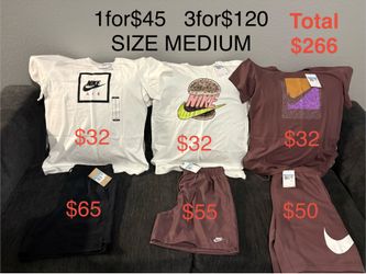 Brand New Men’s Medium Nike Units
