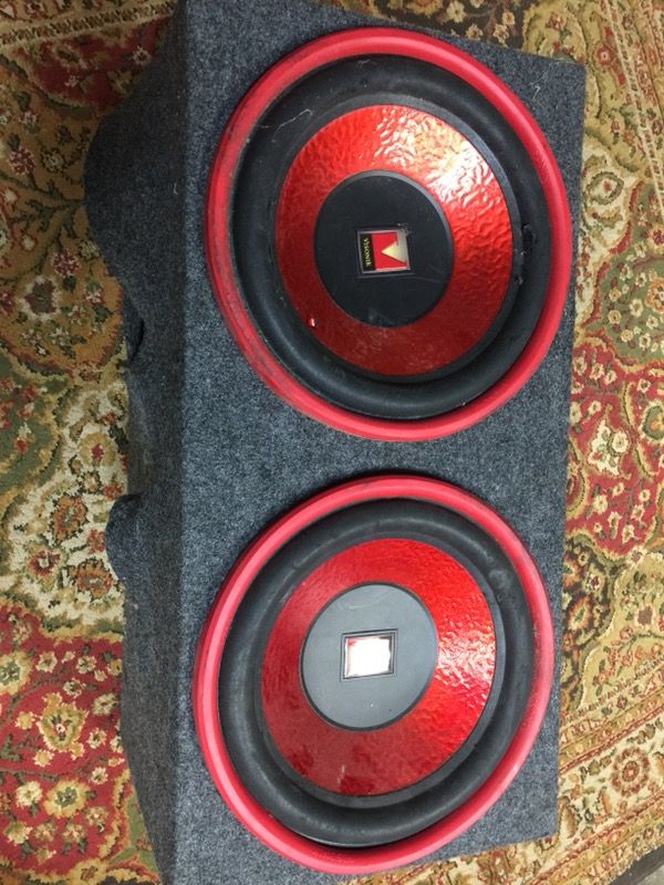 Car audio Visonik speaker box subwoofer Speakers 12 Inches