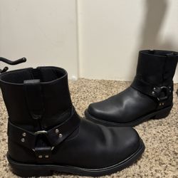 Dingo Harness Biker Boots