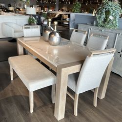 Ivory 6pc Dining Room Set