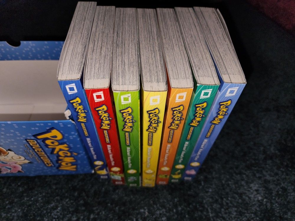 Pokemon Adventures Vol. 1-7