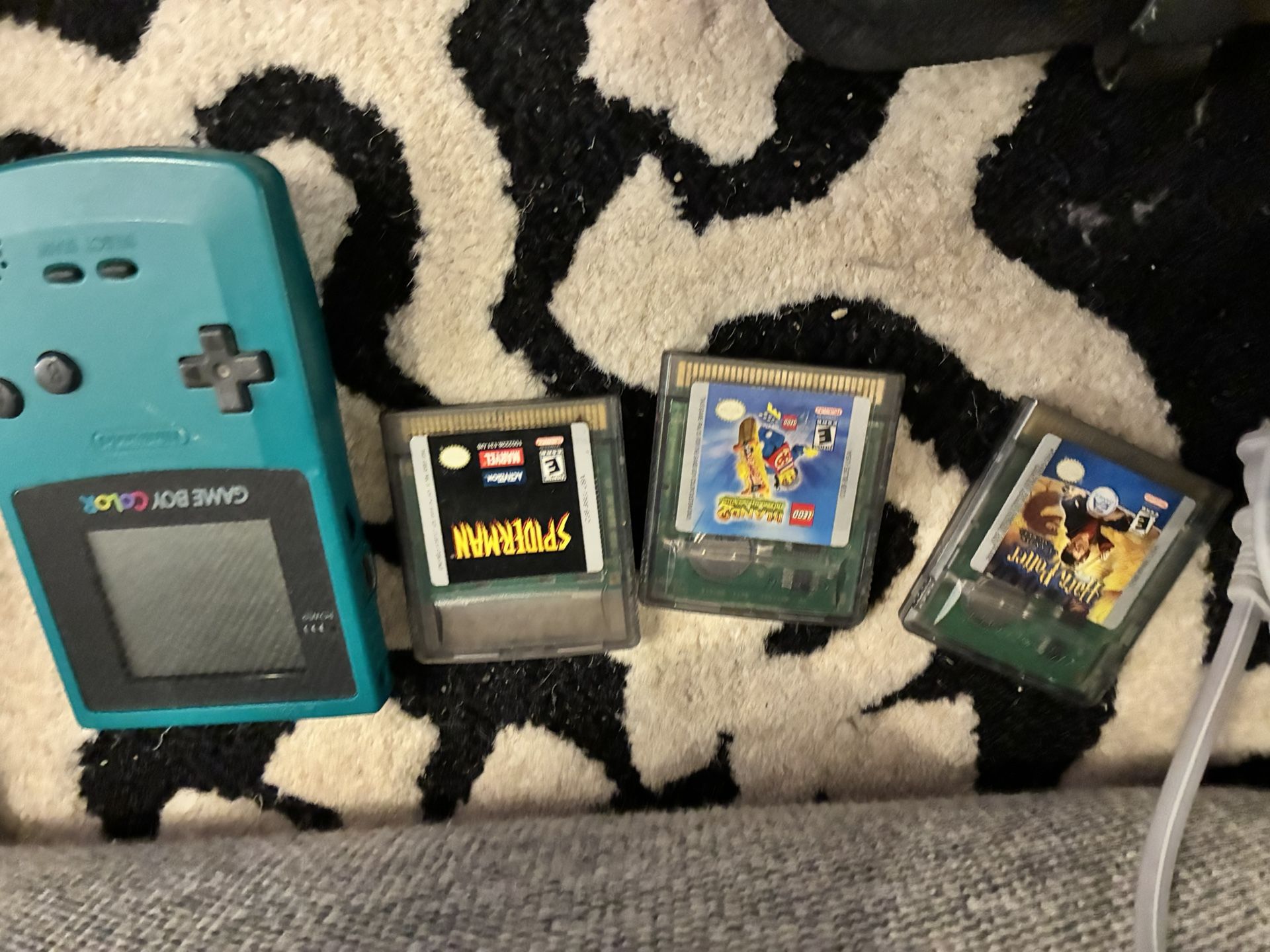 Gameboy Color And Games -best Offer 