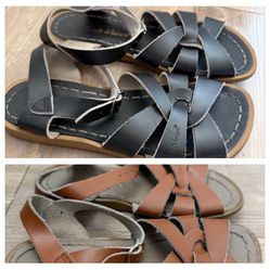 Salt Water Girl Sandals 2 Pairs, Great Conditions 