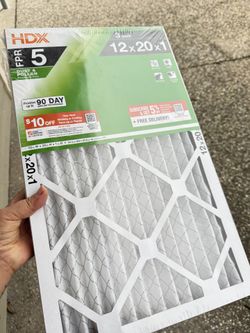 Filter Pack Of 3, 12x20x1