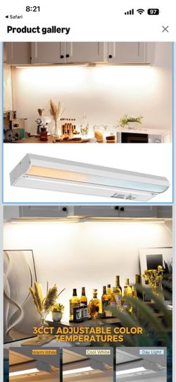 Under cabinets lights