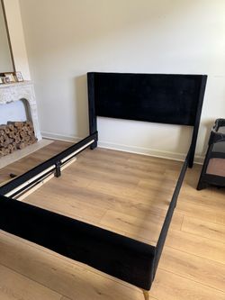 Upholstered Queen Bed Frame
