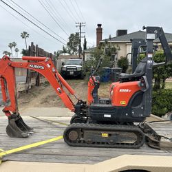 Mini Excavator Kubota K008-3 