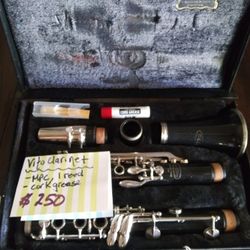 Vito B-flat Clarinet Restored, Original Case