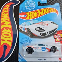 Hot Wheels Mainline Ford Gt40 Gumball