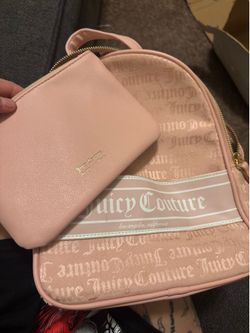 juicy couture backpack nd matching wallet
