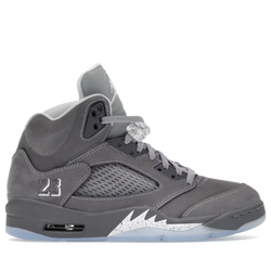 AIR JORDAN 5 RETRO WOLF GREY Size 8 Men