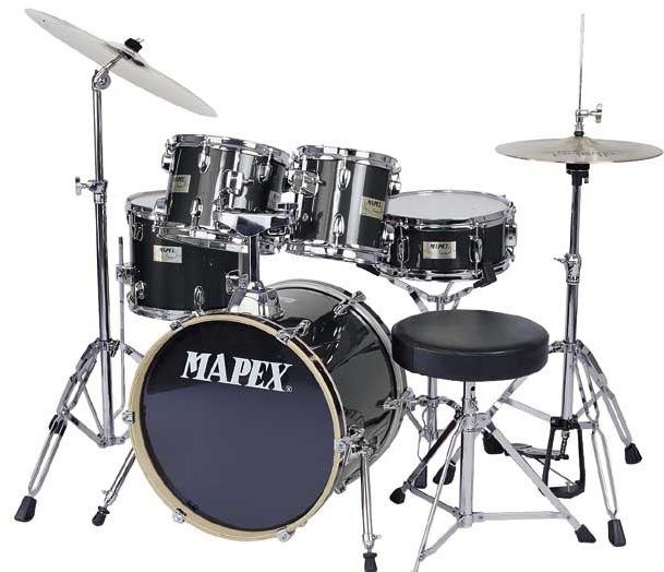 Mapex V Series 7 Piece Drum Set Drum Kit (READ INFO)