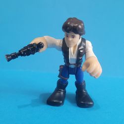 Playskool Star Wars Galactic Heroes Jedi Force Han Solo Figures.
