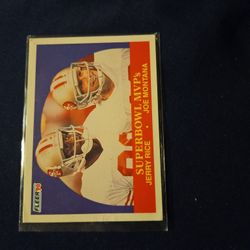 1990 Superbowl Mvp's Card