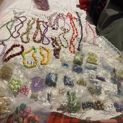 Colorful Beads  To Make Your Own Jewelry And More 