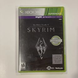 NEW THE ELDER SCROLLS V SKYRIM THE PLATINUM HITS XBOX 360 MICROSOFT