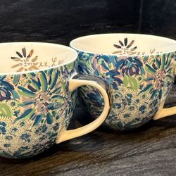 Lilly Pulitzer Ceramic Cups