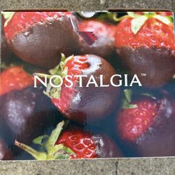 Nostalgia Stainless Steel Electric Fondue Pot Set