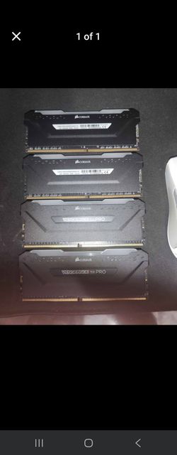 Corsair Vengeance RGB Pro 32GB (4x8GB) DDR4 3200MHz – Great Condition