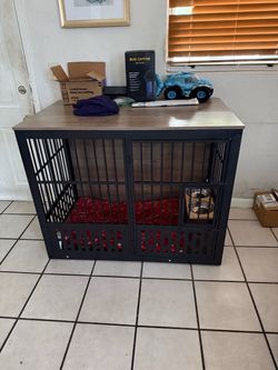 Large Furniture-Style Dog Crate