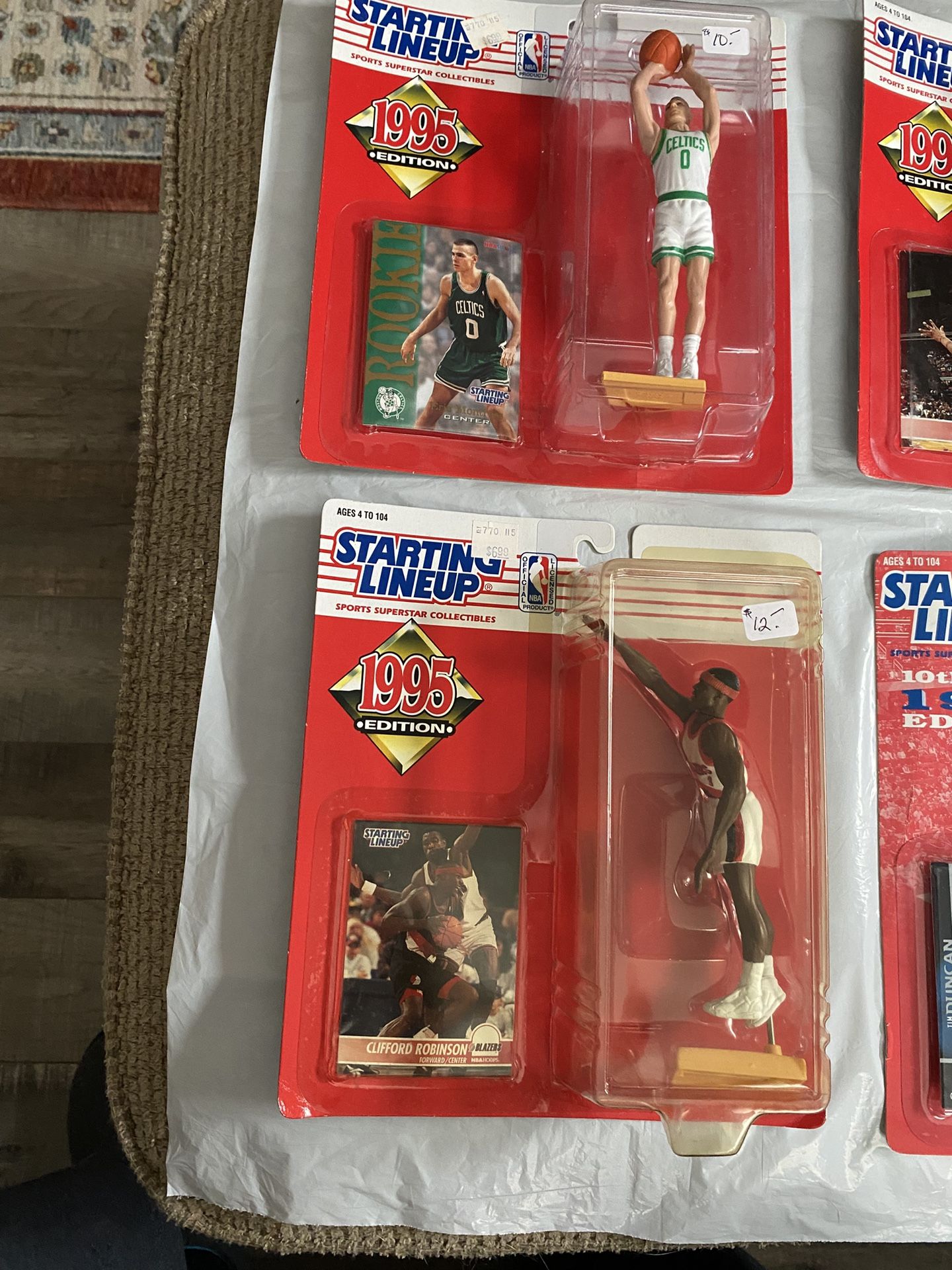 Vintage Starting Lineup Basketball Action Figures