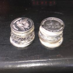 Collectable Coins Silver999 10 Total 