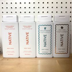 Brand New Native Body Wash - $5 each
