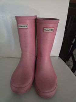 Hunter rain boots