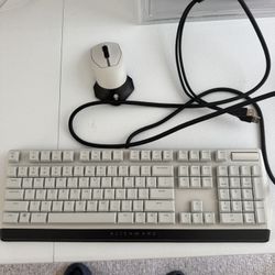 Alienware RGB Mouse And Keyboard