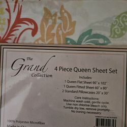 Queen Size Bedsheet Set