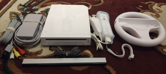 NINTENDO WII 128GB CUSTOM SYSTEM CONSOLE WITH 90 GAMES MICHAEL JACKSON MARIO KART JUST DANCE WII SPORTS