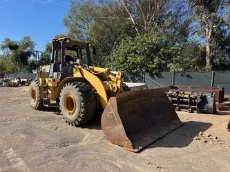 1998 Caterpillar 950G With Side Dump Bucket & Forks