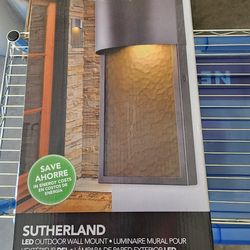 Globe Electric Sutterland LED Outdoor Wall Mount Luminaire