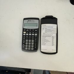 Texas Instrument BA II Plus Calculator 