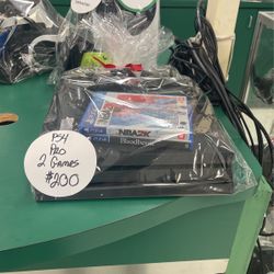 PS4 Pro Bundle W/ Controller