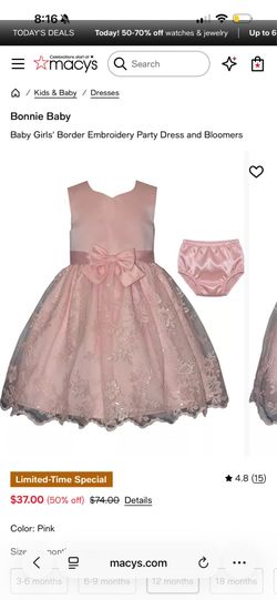 Macys baby dress