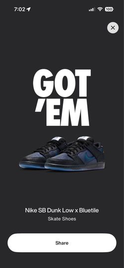 Blue tile sb dunk