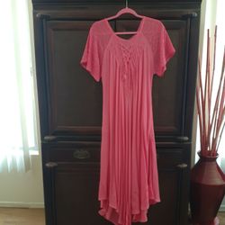 PINK WOMEN'S DRESS ONE SIZE