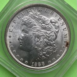 Silver 1888 Morgan Dollar