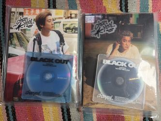 Chanyeol Black Out Day Night Ver Set 1st Mini Album CD New Sealed EXO Bundle