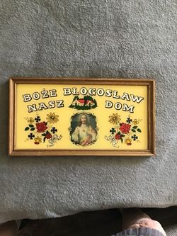 Vintage Religious wall art