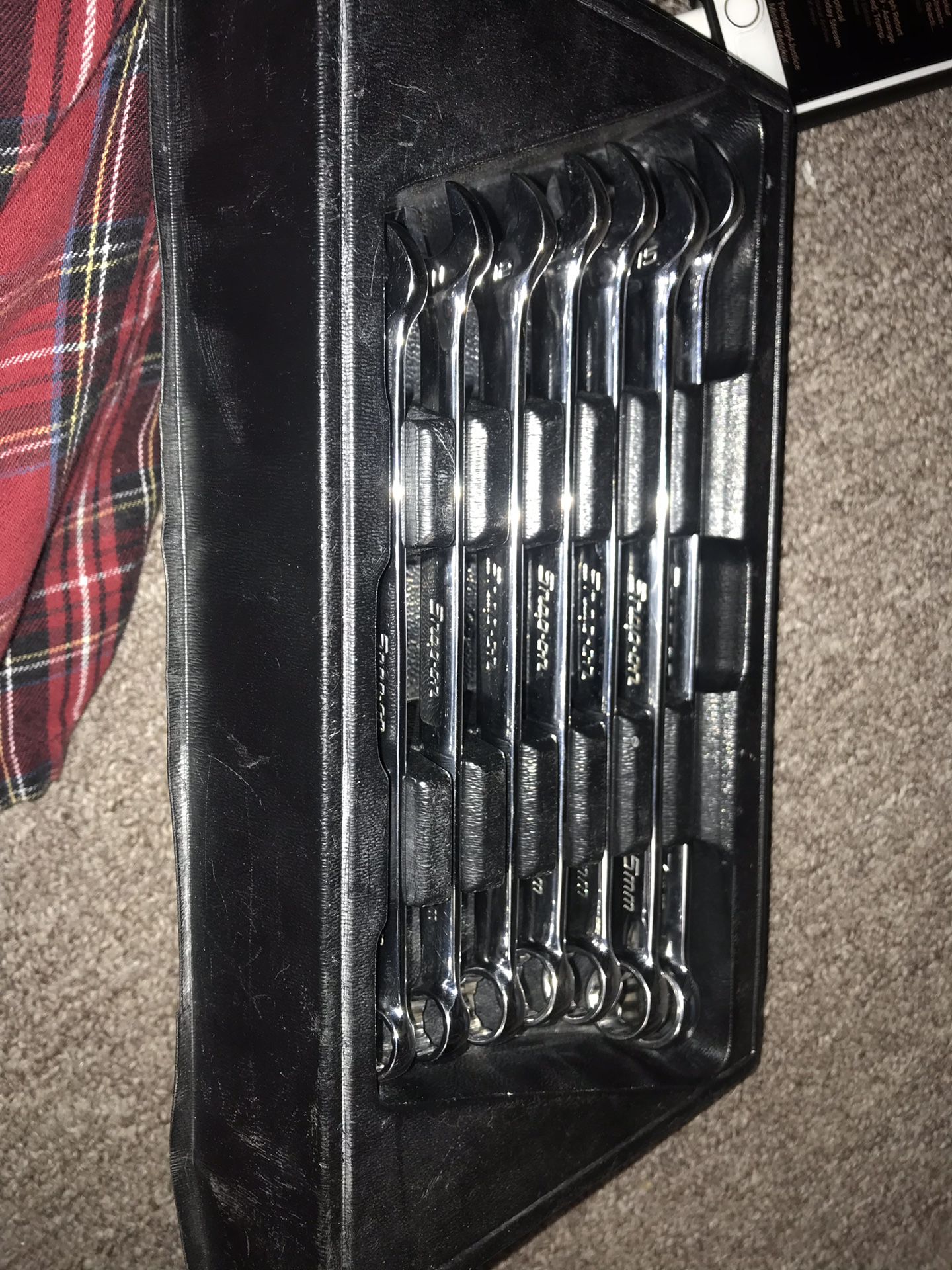 Snap On wrench set in perfect condition