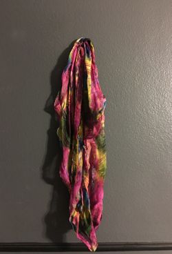 Floral scarf!