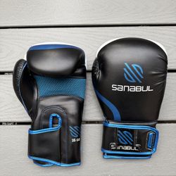 Sanabul Boxing Gloves - Size 16 oz (Large)