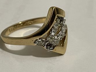 Vtg 14 k Gold Filled ring 