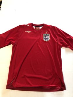 ENGLAND FOOTBALL SHIRT RED CHAMPIONSHIP XL