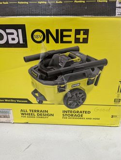 RYOBI ONE+ 18V Cordless 6 Gal. Wet Dry Vacuum (Tool Only)