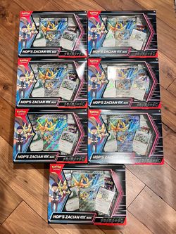Pokemon Hop's Zacian ex Box - Miscellaneous Cards & Products (MCAP)